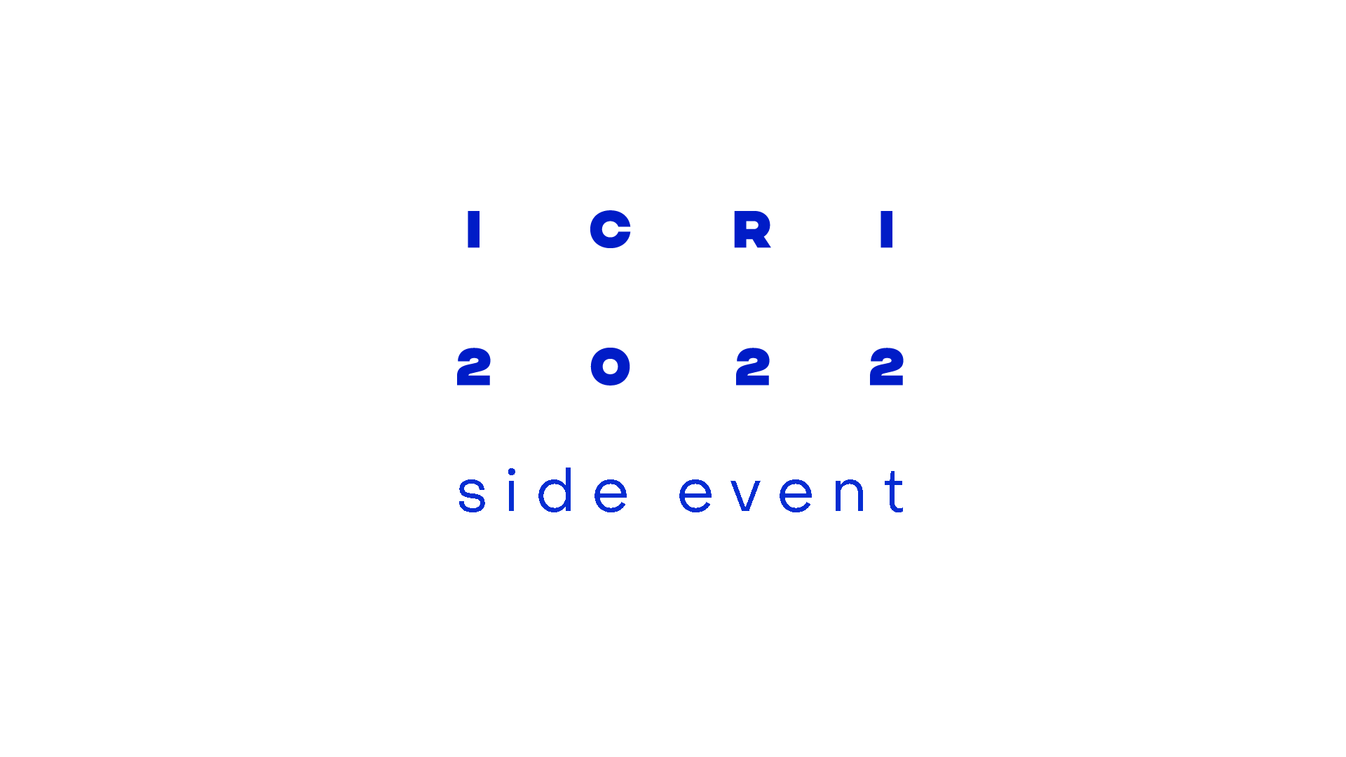 icri side event logo 