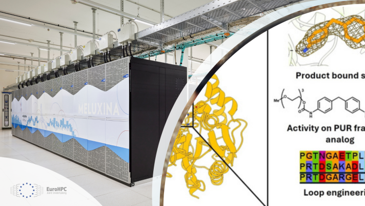 Meluxine supercomputer and project related infographic