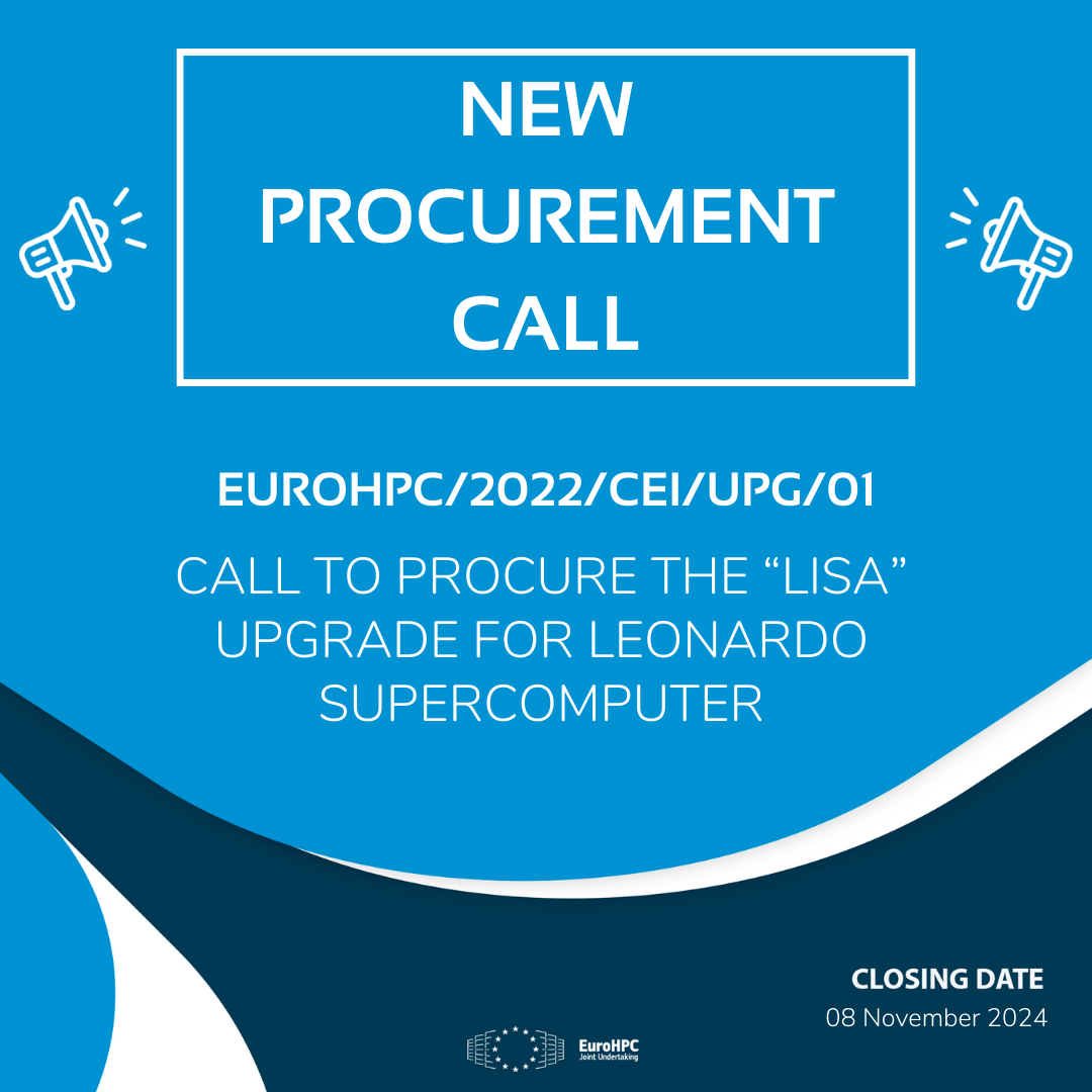 New Procurement Call to Upgrade LEONARDO, the EuroHPC supercomputer ...