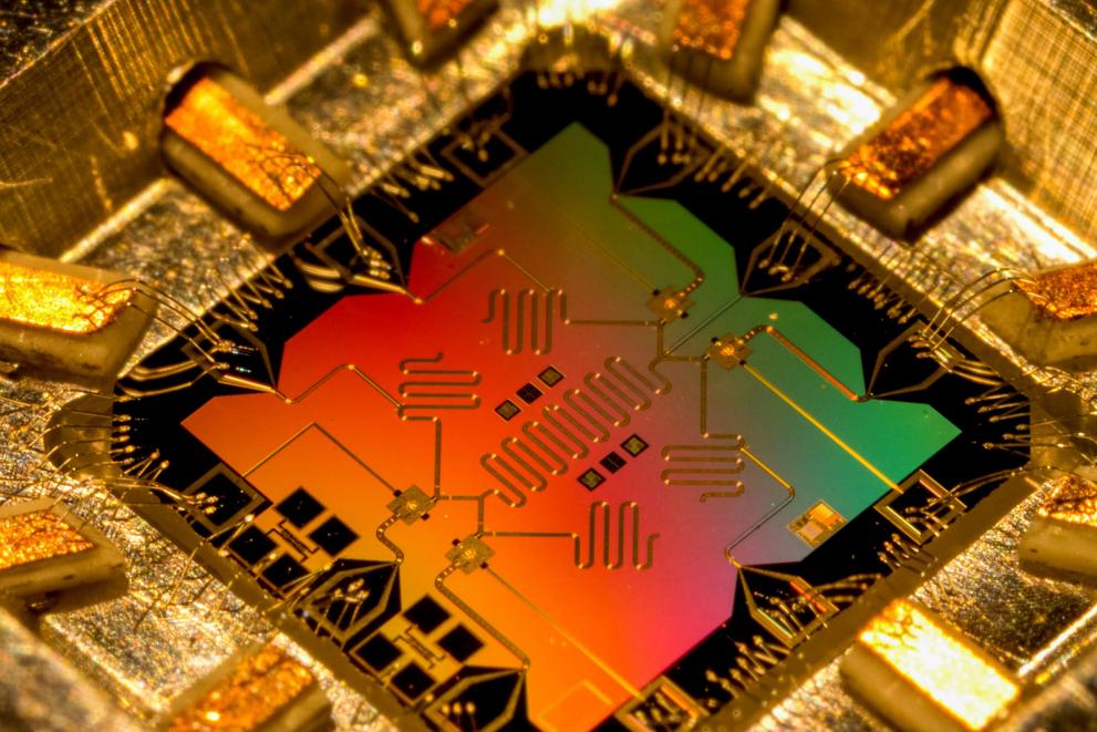 Model of the quantum processor computer
