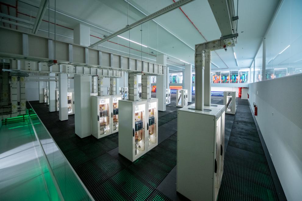 Newly built data centre
