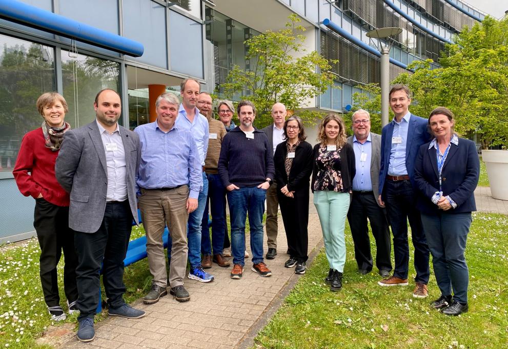 Group picture of the recently appointed RIAG members during their first in-person meeting in Luxembourg on 02 May 2024