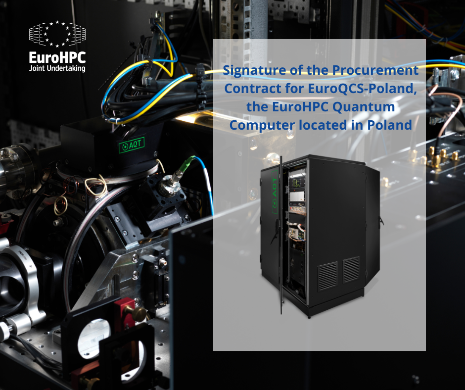 Pictures of AQT’s quantum computer based on trapped ions and AQT’s rack-mounted ion trap quantum processor