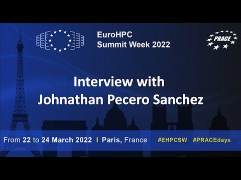 Interview with Johnathan Pecero Sanchez - EHPCSW 2022