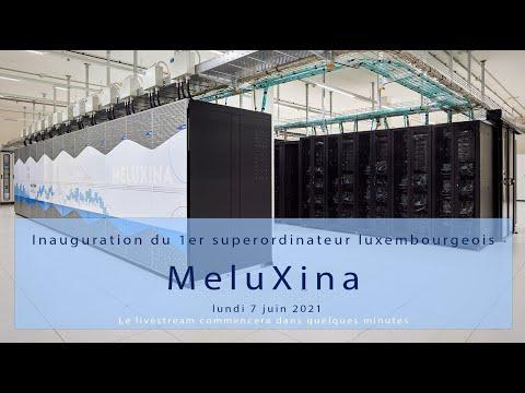Inauguration du 1er superordinateur luxembourgeois MeluXina (7.06.2021)