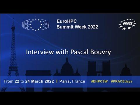 Interview with Pascal Bouvry - EHPCSW2022