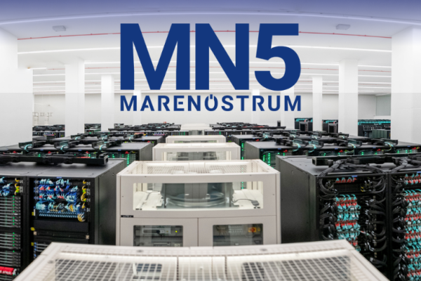 Picture of the supercomputer MareNostrum 5