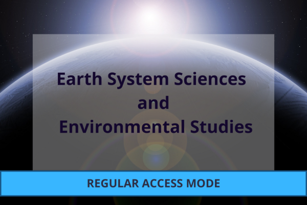 Earth Science, Environmental studies RA