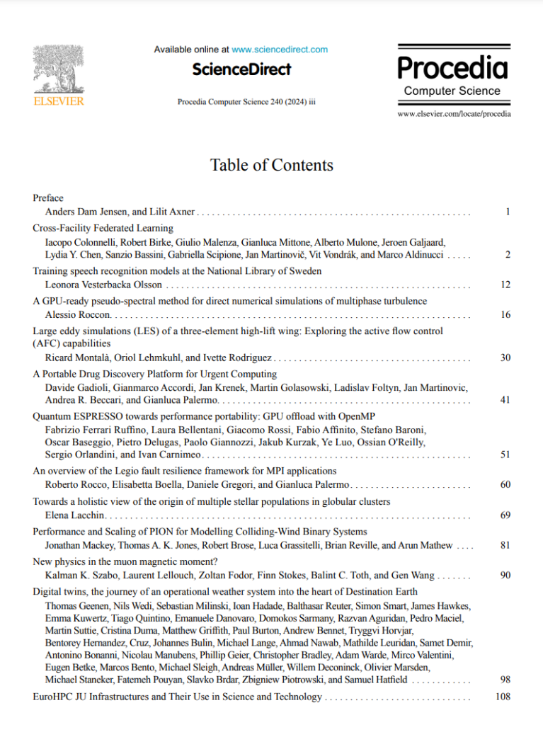 Proceedings of the First EuroHPC User Day
